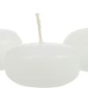 10 Pack of 8cm Ivory Wax Floating Candles – wedding party home event decoration
