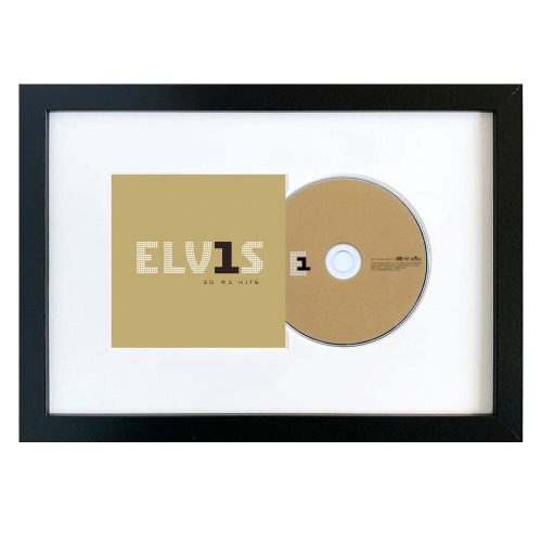 Elvis Presley-Elvis 30 #1 Hits CD Framed Album Art