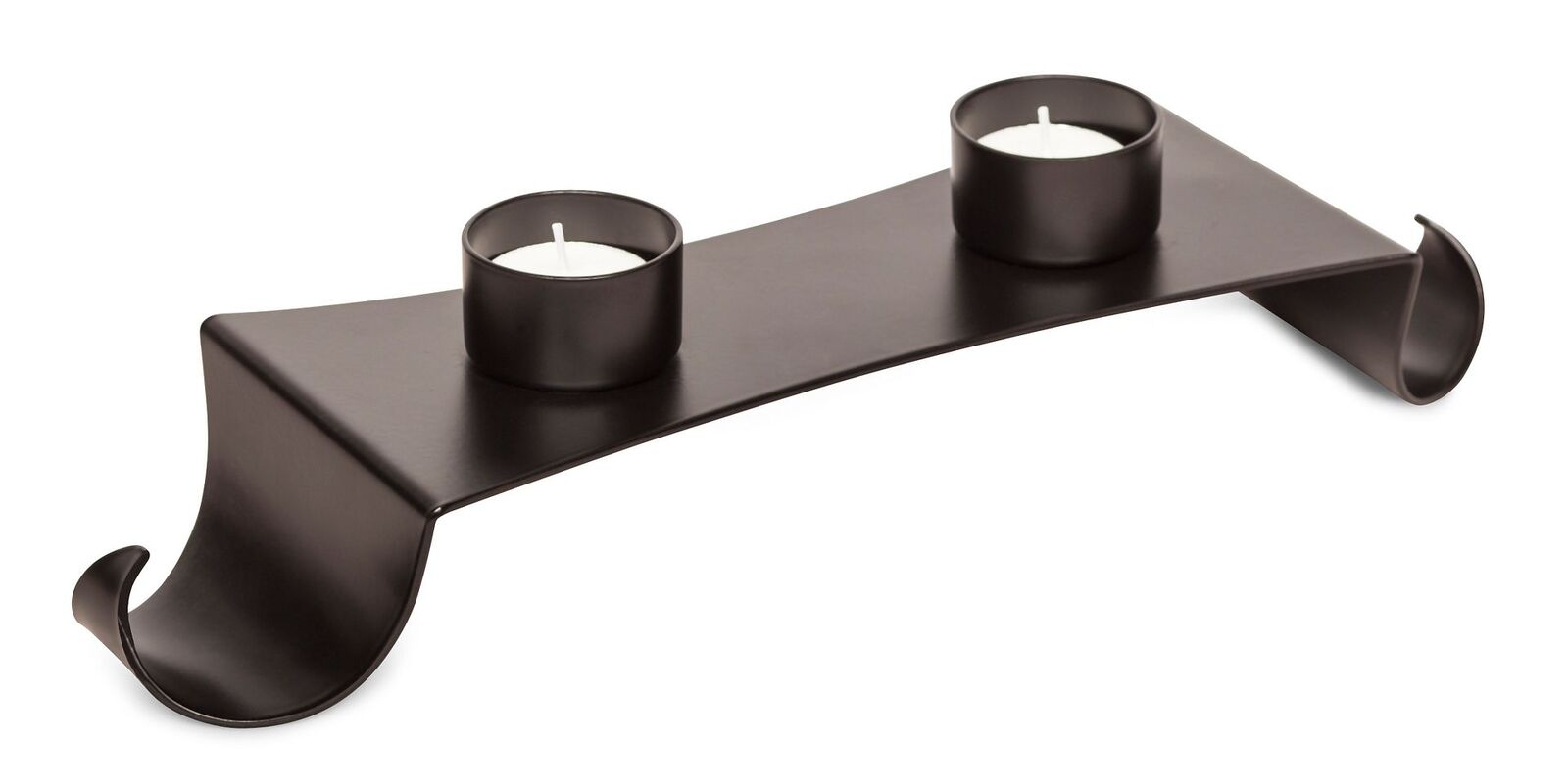 Decorative Black Metal Tea Light Candle Holder Stand