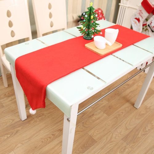 Christmas Chair Covers Tablecloth Runner Decoration Xmas Dinner Party Santa Gift, 8x Chair Covers