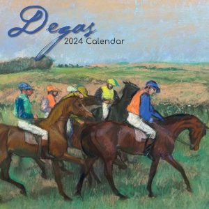 Degas - 2024 Square Wall Calendar 16 Months Arts Planner Christmas New Year Gift