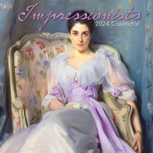 Impressionists - 2024 Square Wall Calendar 16 Months Arts Planner New Year Gift