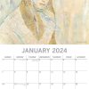 Klimt – 2024 Square Wall Calendar 16 Months Arts Planner Christmas New Year Gift