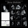 Horse Portraits – 2024 Square Wall Calendar 16 Months Black & White Planner Gift