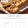 Baking – 2024 Square Wall Calendar 16 Month Food Planner w Delicious Recipes