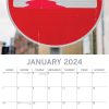 Danger Hilarious Road Signs Ahead – 2024 Square Wall Calendar 16 Months Planner