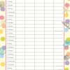 By the Sea Family Organiser – 2024 Square Wall Calendar 16 Months School Planner
