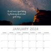 Carpe Diem – 2024 Square Wall Calendar 16 Months Planner Christmas New Year Gift