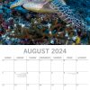 Under the Sea 2024 Square Wall Calendar 16 Month Planner Christmas New Year Gift