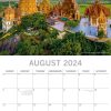 Thailand – 2024 Square Wall Calendar 16 Month Premium Planner Xmas New Year Gift