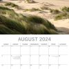 Coastlines of Britain – 2024 Square Wall Calendar 16 Months Premium Planner Gift