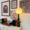 Retro Roman Living Room Bedroom Art Sense Medieval Table Lamp