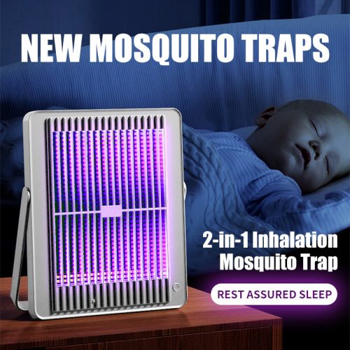 Electric Insect Killer Mosquito Pest Fly Bug Zapper Catcher Trap Lamp for Home or Outdoor Portable Camping,2000 mAh Rechargeable