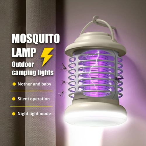 Electric Insect Killer Mosquito Pest Fly Bug Zapper Catcher Trap Lamp Mosquito Repellent Light for Home or Outdoor Portable Camping