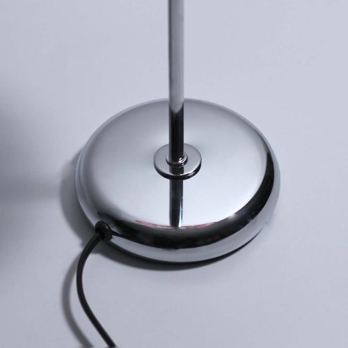 Emilia Table Lamp with Acrylic Drops – Grey Shade