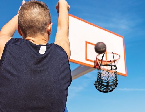 Basketball Return Net – Ball Returner Basketball Rebounder