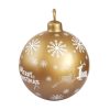 Christmas Inflatable Ball 60cm Decoration Giant Bauble Gold