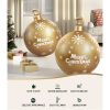 Christmas Inflatable Ball 60cm Decoration Giant Bauble Gold