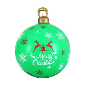 Christmas Inflatable Ball 60cm Decoration Giant Bauble Green