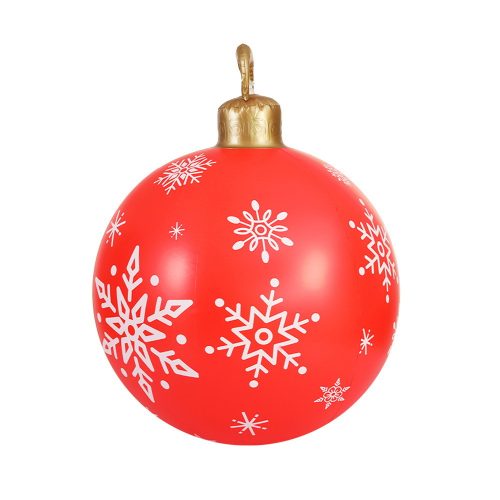 Christmas Inflatable Ball 60cm Decoration Giant Bauble Red