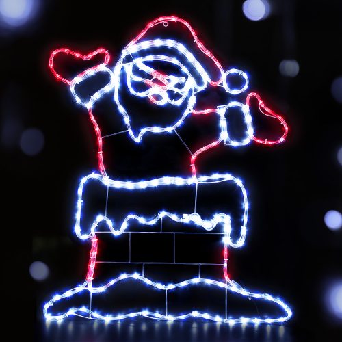 Christmas Lights Motif LED Light Outdoor Decorations 101cm Santa