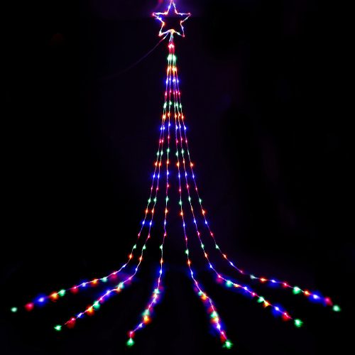 3M Christmas String Lights 200 LED Motif Fairy Curtain Light Decor