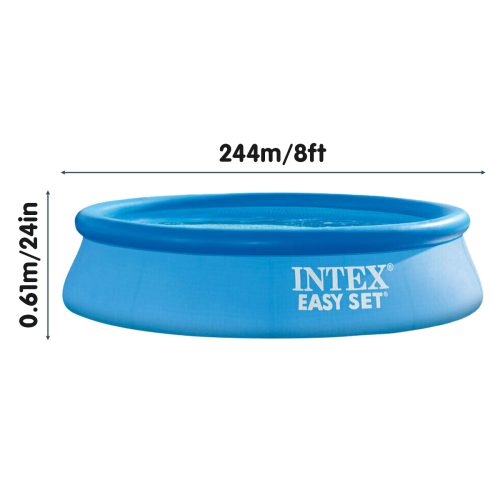 Intex 28108AU Easy Set Above Ground Swimming Pool 2.44m x 61cm