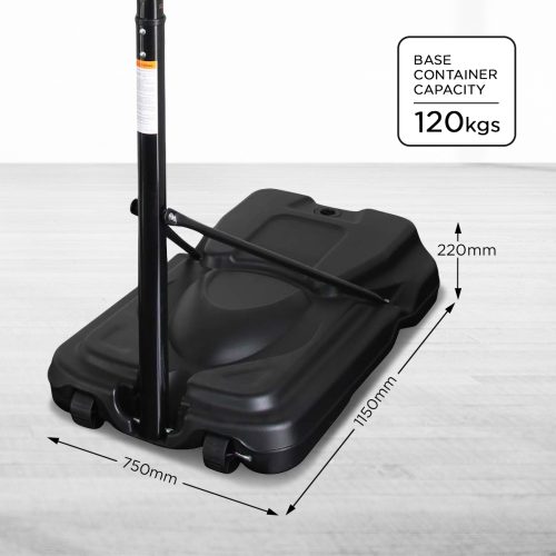 Kahuna Height-Adjustable Basketball Hoop Backboard Portable Stand