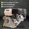 7HP Horizontal Key Shaft Q Type Petrol ENGINE – Electric Start