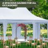 Wallaroo 6×4.5m Wedding Gazebo Marquee with Sidewalls