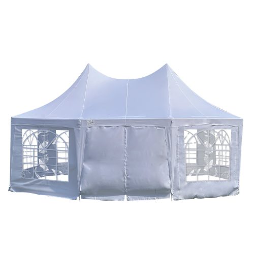 Wallaroo 6×4.5m Wedding Gazebo Marquee with Sidewalls