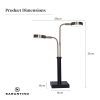 Sarantino LED Metal Table Lamp