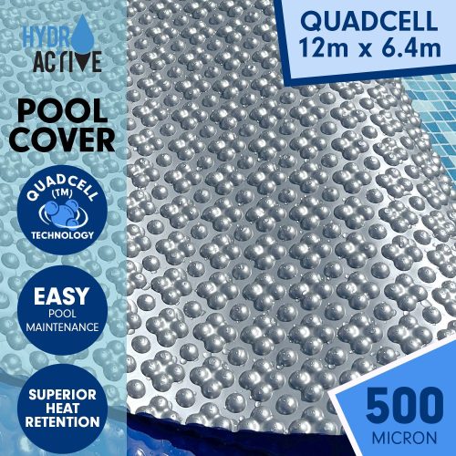 HydroActive QuadCell Swimming Pool Cover 500 Micron 12m x 6.4m