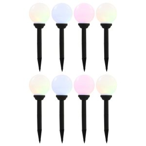 Outdoor Solar Lamps LED Spherical 15 cm RGB