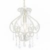 Ceiling Lamp with Beads Round E14