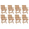 Folding Garden Chairs Solid Teak Wood