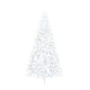 Artificial Half Christmas Tree with LED&Stand Green PVC