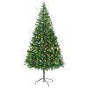 Artificial Christmas Tree with LEDs&Stand Branches