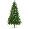 Artificial Christmas Tree with LEDs Green