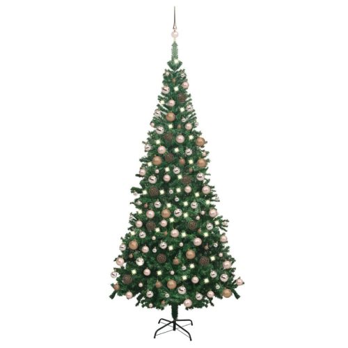 Artificial Christmas Tree with LEDs&Ball Set Branches