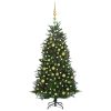 Artificial Christmas Tree LEDs&Ball Set PVC&PE
