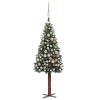 Slim Christmas Tree with LEDs&Ball Set