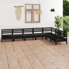 7 Piece Garden Lounge Set Solid Pinewood