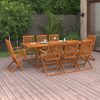 Garden Dining Set Solid Wood Acacia