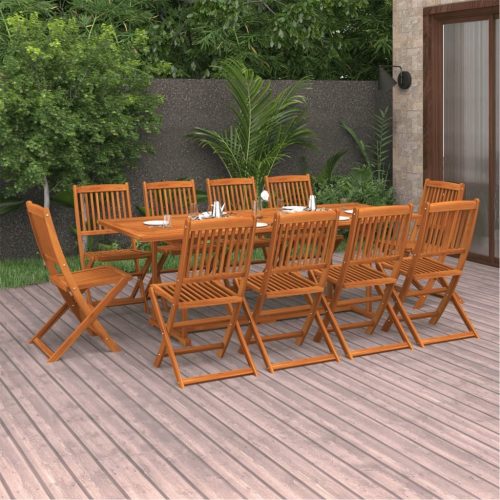 Garden Dining Set Solid Wood Acacia