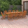 Garden Dining Set Solid Wood Acacia