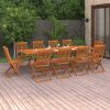 Garden Dining Set Solid Wood Acacia