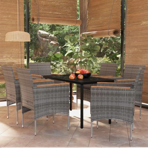 Outdoor Dining Set with Cushions