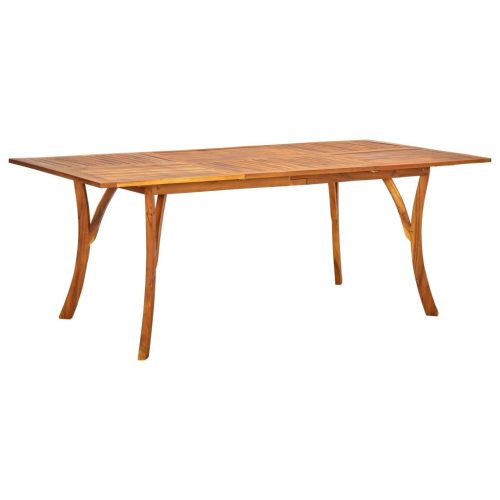 Garden Table Solid Acacia Wood