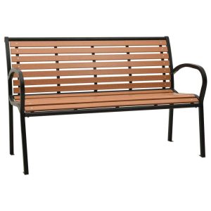 Garden Bench Steel and WPC